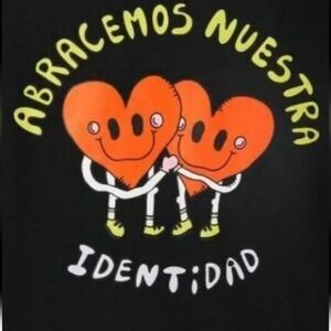 Abracemos Nuestra Identidad Womens Pride Collection Sweatshirt Black